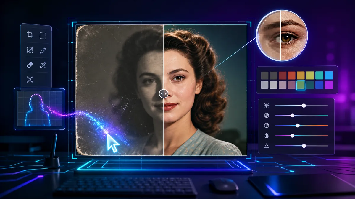 Edit Foto AI Gratis: 6 Situs Terbaik 2026 untuk Hapus Background, Upscale & Perbaiki Kualitas